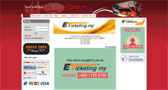 Desktop Screenshot of cosmicexpress.com.my